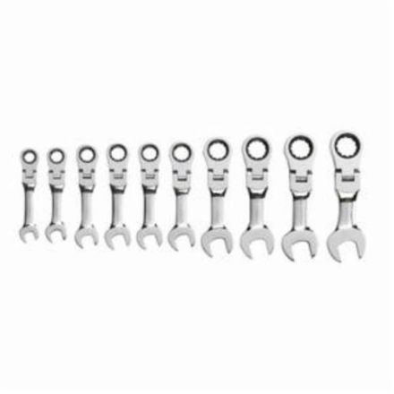 12 Point Flex Head Ratcheting Combination Metric Wrench Set