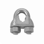 Campbell T7670489 serre-câble, câble 5/8 po, fonte malléable, 3 clips - Apex Tool Group - Chaque