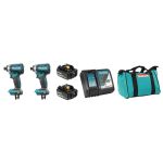 MAKITA DLX2186T Ensemble de 2 outils 18 V (5,0 Ah) LXT