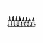 PROTO J5239C EMBOUT SET, 3/8 PO PRISE, T15 À T50 TORX, 8 PIÈCES, ENTIÈREMENT POLI