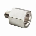 ALEMITE 51942 DROIT ADAPTATEUR DE GRAISSEUR, 1/4-28 SAE-LT CONIQUE MÂLE X 1/8 PO FEMELLE FILETAGE NPTF