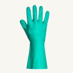 CHEMSTOP  GANTS DE PEINT. AU PISTOLET ELECTROSTATIQUE EN NITRILE RESIST. AUX PROD.CHIMIQ. GRND. 10