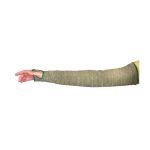 CONTENDER SLEEVE -TAPERED KNIT, FR ARAMID BLEND, SILICONE FREE, 18IN w/THUMBHOLE, ANSI A4