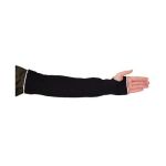 BLACK CUTBAN SLEEVE, TAPERED KNIT, SINGLE LAYER, 22IN w/THUMBHOLE, ANSI A2 CUT