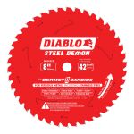 LAME CIRCULAIRE  DIABLO 8" 42 TPI  CERMET ACIER/INOX