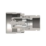 COUPLER 1/2-14 FNPTF STL 27MM 2.66IN