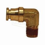 Brass Dot Male Elbow 1/4 X 1/4  D: 224