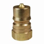 3/8" Iso-B Nipple, 3/8" Nptf, Brass