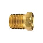 3/4 FNPT X 1 MNPT BRASS HEX BUSHING