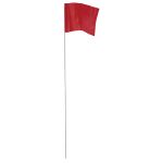 (5) Drapeaux de jalon rouges 2.5" X 3.5"