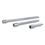 GRAY TOOLS 14003S WOBBLE RALLONGE SET, IMPÉRIAL, 1/4 PO PRISE, 3 PIÈCES, CHROME POLI