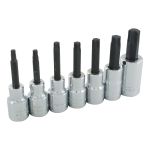 GRAY TOOLS JEU DE SOCKETS 35707, IMPÉRIAL, 1/2 PO, 7 PIÈCES, ORGANISATEUR DE DOUILLES