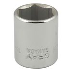 GRAY TOOLS SOCKET STANDARD MT15H, MÉTRIQUE, 3/8 PO, DOUILLE HEXAGONALE DE 15 MM, 6 POINTS