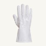 GROUND HOG SPRAY PAINTERS GLOVE, PU/NYLON, CONDUCTIVE SILVER STRIPE IN PALMS