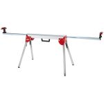 SUPPORT PLIANT POUR SCIE À ONGLETS, LONGUEUR, 100", LARGEUR, 27", HAUTEUR, 32", CAPACITÉ DE CHARGEMENT, 500 LB