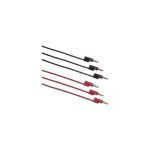 Kit patch fluke tl935 fil, noir/rouge