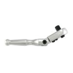 CLE A CLIQUET (RATCHET) DR 1/4 " TÊTE OVALE ARTICULEE USAGE INTENSIF