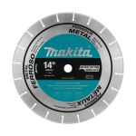 MAKITA D-42597 DIAMANTÉ TRONÇONNEUSE LAME, 14 PO DIAM LAME, 1 PO ARBRE/QUEUE, COUPE À SEC