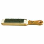 Carte et pinceau CRESCENT NICHOLSON 21467 lime, 10 po l, manche en bois