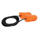 BOUCHONS D'OREILLE MEGA T-FIT, CORDONNES, 32 DB NRR, MOUSSE PU ORANGE