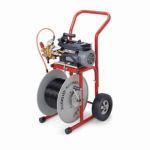 RIDGID 67332 62687 avec : chariot H-10, flexible pour siphon de 100 pi x 1/4 po (30,5 m x 6,4 mm)