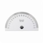 STEEL PROTRACTOR, 0-180 DEGREES 193