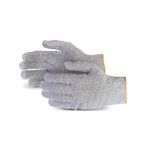 SURE GRIP - STRING KNIT DYNEEMA / STAINLESS STEEL GLOVE, PVC DOT PALM, ANSI A5 CUT