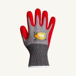 GLOVE -  18g TENACTIV, BLENDED HPPE w/WATER -TITE MEMBRANE, TERRY LINED,  FOAM NITRILE PALM, ANSI A4