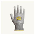 TENACTIV ANTI-STATIC GLOVE, HIGH PERFORMANCE FIBERS & ESD CARBON, PU PALM CIATED, ANSI A2 CUT