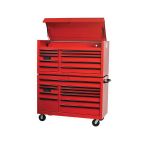 55" 11 DRAWER ROLL CAB RED