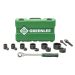 GREENL-103358 7238SB TROUSSE DE POINÇONS ET MATRICES, POINÇONS SLUG BUSTER DE 1/2 - 2 PO