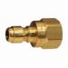 EMBOUT SERIE E 1-1/4" X 1-1/4" NPT BRASS