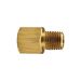 '3/4 X 1/2 Brass Reducer Adapter