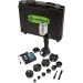 GREENL-105624 LS100X11SB4 Trousse de poinçons hydrauliques à batterie Intelli-PUNCH avec poinçons Slug-Buster de 12,7 - 101,6 mm (1/2 - 4 po)