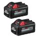 ENSEMBLE DE 2 BLOC-PILE (BATTERIE) REDLITHIUM HIGH OUTPUT XC6.0 AMPÈRES, 6 AH,