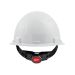 CASQUE DE SÉCURITÉ À BORD AVANT AVEC COIFFE À 4 POINTS,  DE SUSPENSION, CLIQUET, COULEUR, BLANC,  DE VENTILATION, NON VENTILÉ, CERTIFICATION(S), CSA  