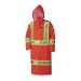 LONG MANTEAU IMPERMEABLE IGNIFUGE HAUTE VISIBILITE EN POLYURETHANE M