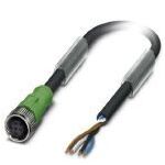 Câble pour capteurs/actionneurs - SAC-4P- 2,0-186/M12FS